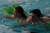 Nasser Spa� beim dritten Schwimmturnier in Hambergen