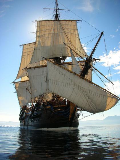 Das schwedische Traditionsschiff „Götheborg“