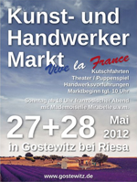 'Kunst- und Handwerkermarkt in Gostewitz'