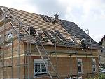 Bild von der Dacheindeckung durch Anklicken vergr��ern (63 kByte)