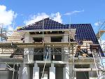Bild vom Hausbau in Schwedt durch Anklicken vergr��ern (64 kByte)