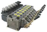 Hydrauliksteuerung PVG Ventilblock