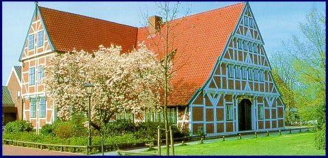 Community Jork - centre of the  Alte Land