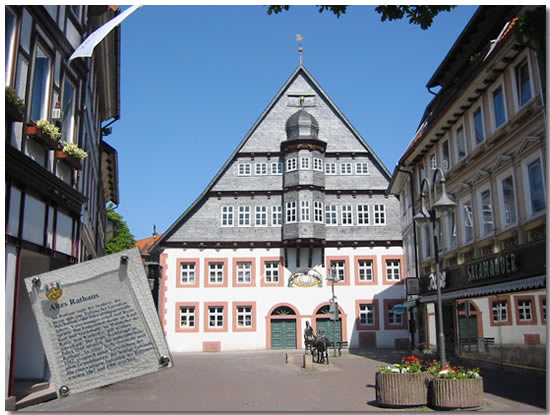 Historisches Rathaus in Osterode am Harz