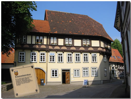 Das Kommandantenhaus in Osterode am Harz