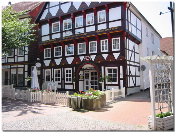 Die Ratswaage in Osterode am Harz