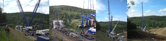 Bau der B 243 bis zur Landesgrenze Th�ringen