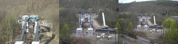 Bau der B 243 bis zur Landesgrenze Th�ringen