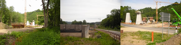 Bau der B 243 bis zur Landesgrenze Th�ringen