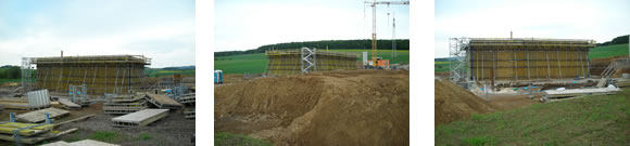 Bau der B 243 bis zur Landesgrenze Th�ringen