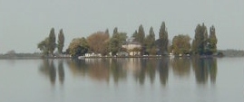 Die Insel Wilhelmstein im Steinhuder Meer