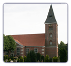 Anfahrt zur Gemeinde Grasberg
