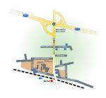 Gewerbegebiet An der Eisenbahn in der Stadt Achim