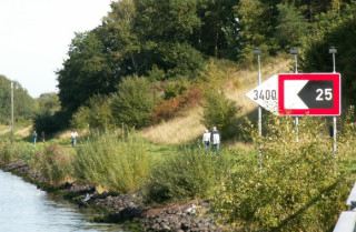 Die Eisenbahnhochbr�cke Rendsburg