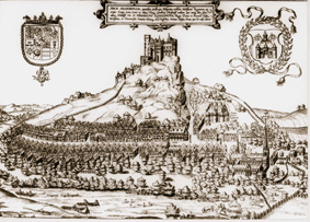 Segeberg im Bild etwa 1588