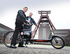 Ein umweltfreundliches Transportmittel auf dem Welterbe