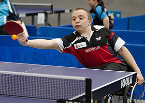 Valentin Baus neuer Shootingstar im Rollstuhl-Tischtennis
