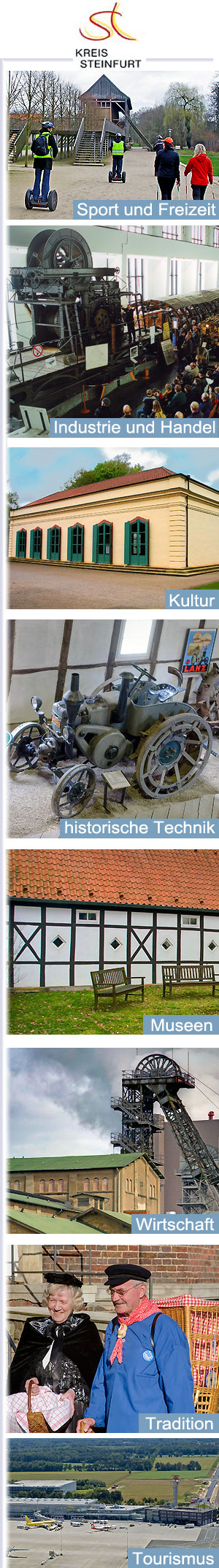 Die Städte und Gemeinden im Kreis Steinfurt