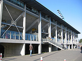 Das Ostseestadion (DKB Arena) in Rostock