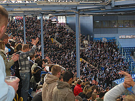 Das Ostseestadion (DKB Arena) in Rostock