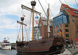 Der Hafen in Rostock 