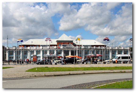 Der Hauptbahnhof Rostock
