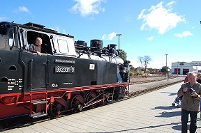 The resort train in Mecklenburg