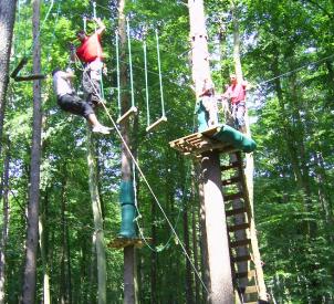 Kletterwald Usedom in Neu-Pudagla