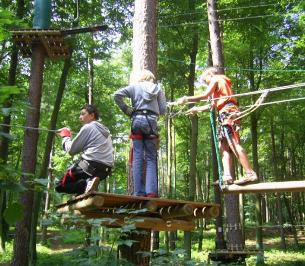 Kletterwald Usedom in Neu-Pudagla