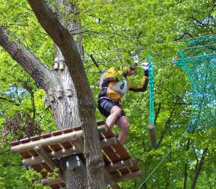 Kletterwald Usedom in Neu-Pudagla