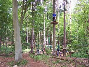 Kletterwald Usedom in Neu-Pudagla
