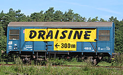 Draisinentour in Mecklenburg - Damerow bei 19395 Karow