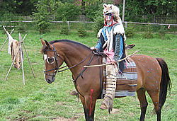 Indianershow in Neu Damerow bei 19395 Karow