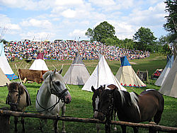 Indianershow in Neu Damerow bei 19395 Karow