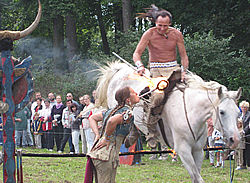 Indianershow in Neu Damerow bei 19395 Karow