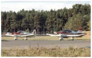 Fliegen in Sch�nhagen