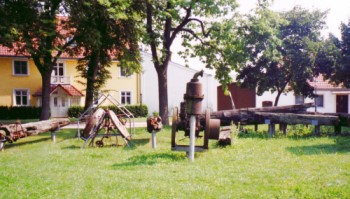 Scheunenwindm�hle und viel Natur in Mellensee