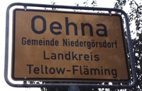 Das Freibad in Oehna