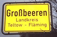Die Schinkelkirche und der Gedenkturm
