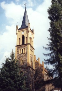 Die Dorfkirche in Langelipsdorf