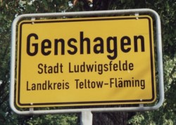 Das Schloss Genshagen