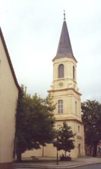 Die Stadtkirche in Zossen
