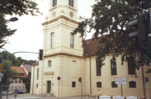 Die Stadtkirche in Zossen