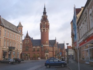 Das Rathaus in Dahme / Mark