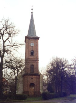 Die Dorfkirche in Gro�beuthen