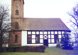 Die Dorfkirche in Gro�beuthen