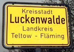 Das Wahrzeichen von Luckenwalde