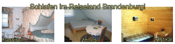 Übernachten in Brandenburg