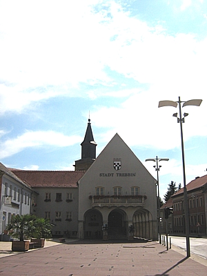Das Rathaus in Trebbin
