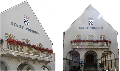Das Rathaus in Trebbin